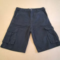 Short Cargo Baggy Noir "Pro 5 Los Angeles" – Heavyweight Streetwear – Taille 38 (XXL)