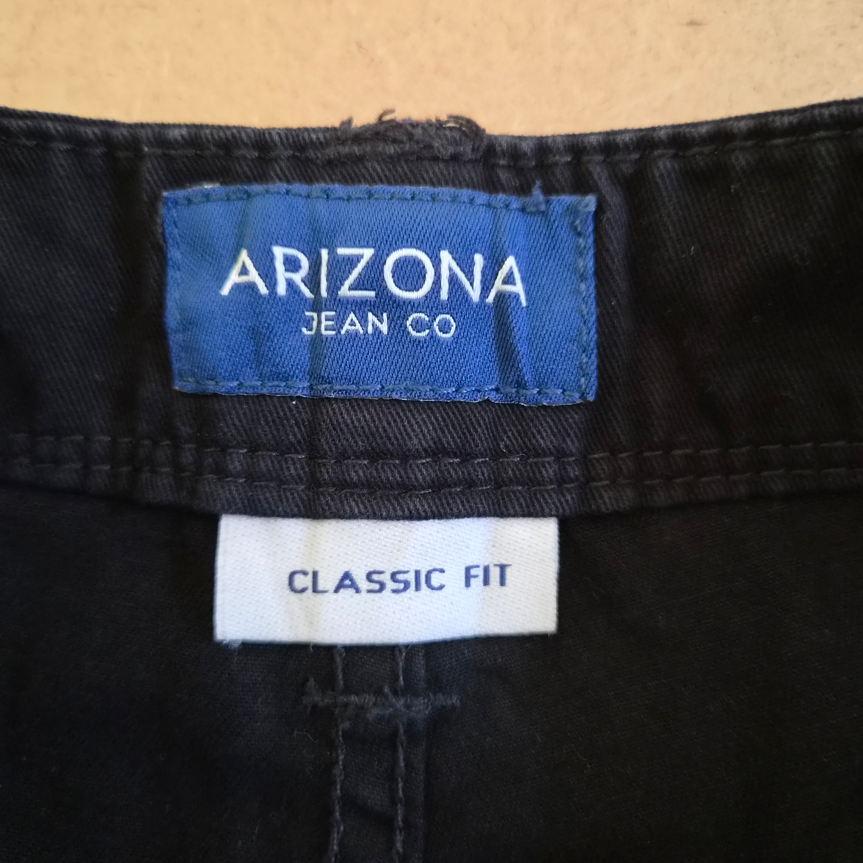 Short Cargo Noir "Arizona Jean Co." – Style Streetwear / Y2K – Taille  US 28- FR (XS/S)