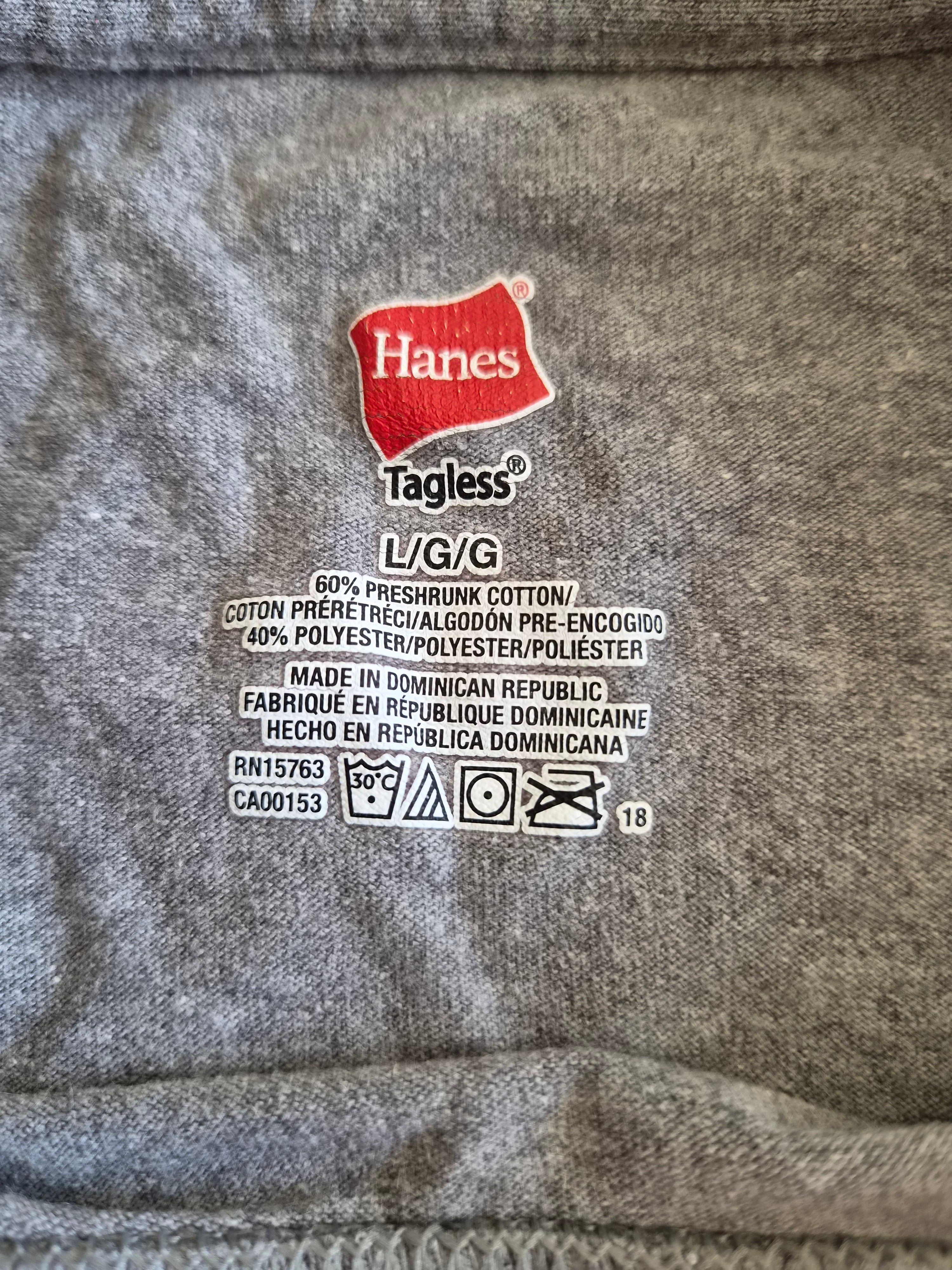 T-shirt vintage Hanes Gris — Chick-fil-A Kickoff Game 2019 Duke vs Alabama — L — Très bon état