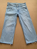 Jean Levi's Superlow Vintage Bleu Clair – Coupe Large Wide Leg (Bas Effilochés) Taille 44 FR