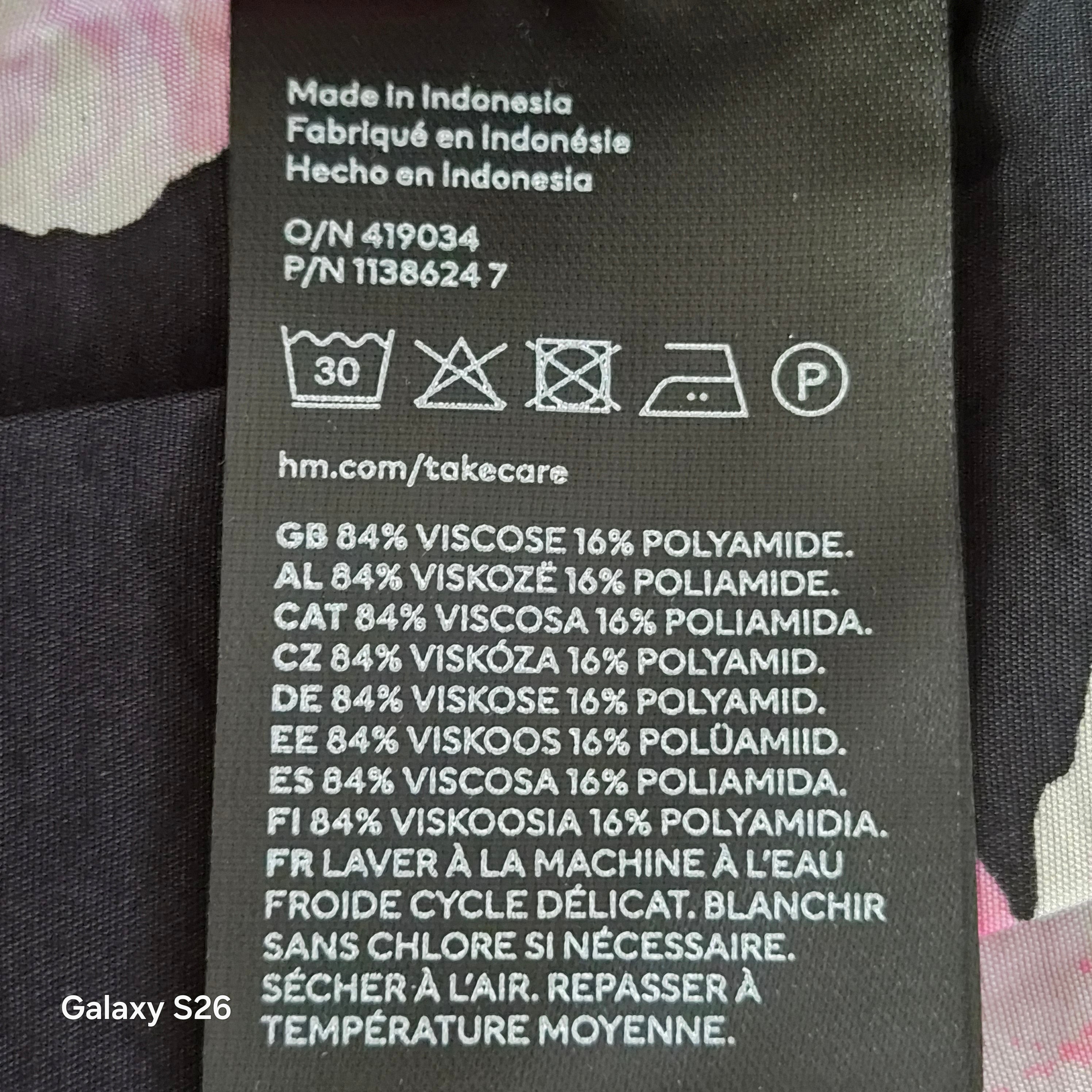 Crop top fleuri H&M - Taille XL - NEUF